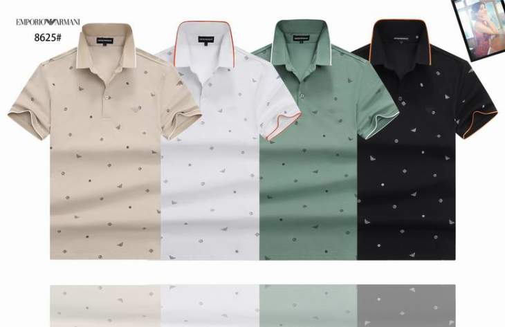 Picture of Armani Polo Shirts Short _SKUArmaniM-3XL12yn9229635